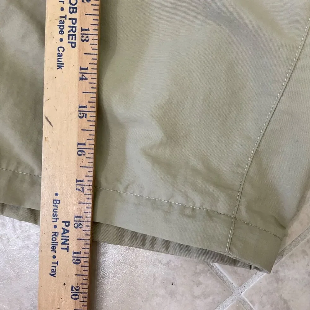 North Face Belted Shorts Men's 32 Hiking Fishing Outdoors Packable zip pockets *